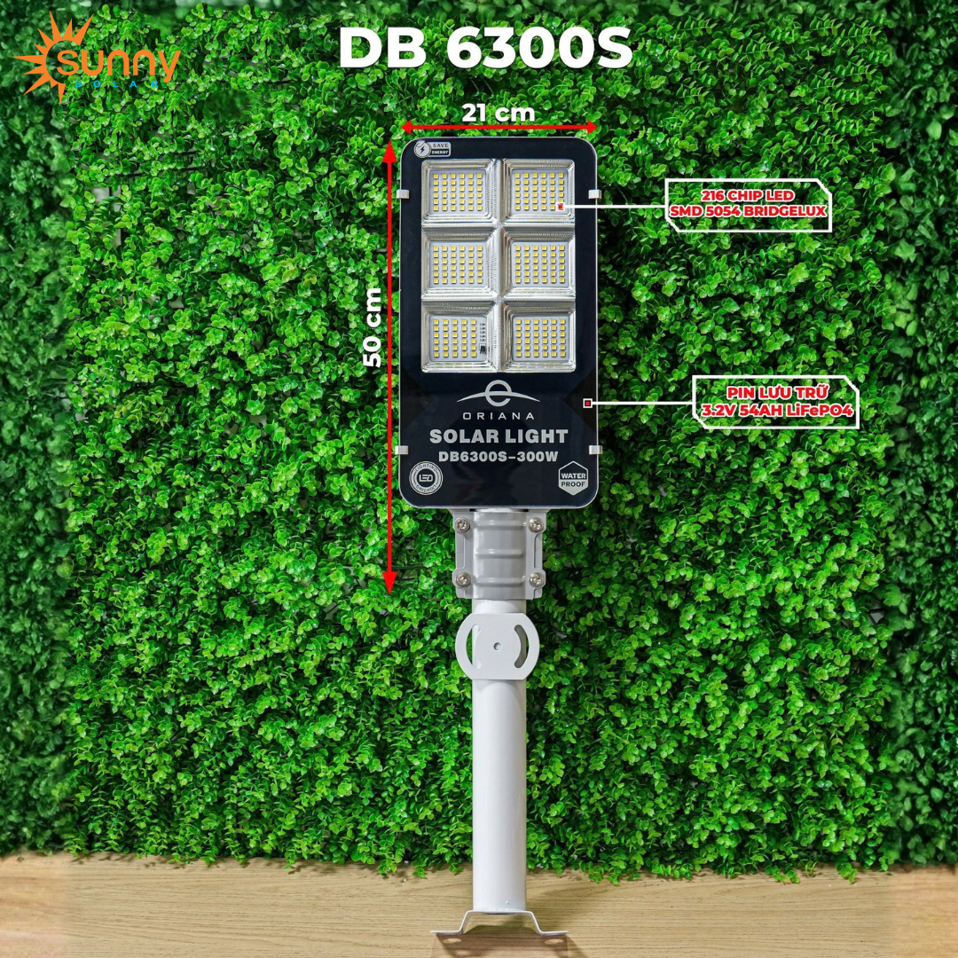 Den duong nang luong mat troi Oriana DB-6300S 2