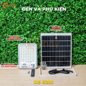 Đèn pha năng lượng mặt trời Oriana DB-8200 200W