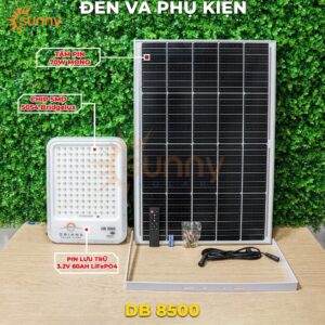 Đèn pha năng lượng mặt trời Oriana DB-8500 500W