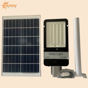 Đèn đường năng lượng mặt trời 100W JD-369