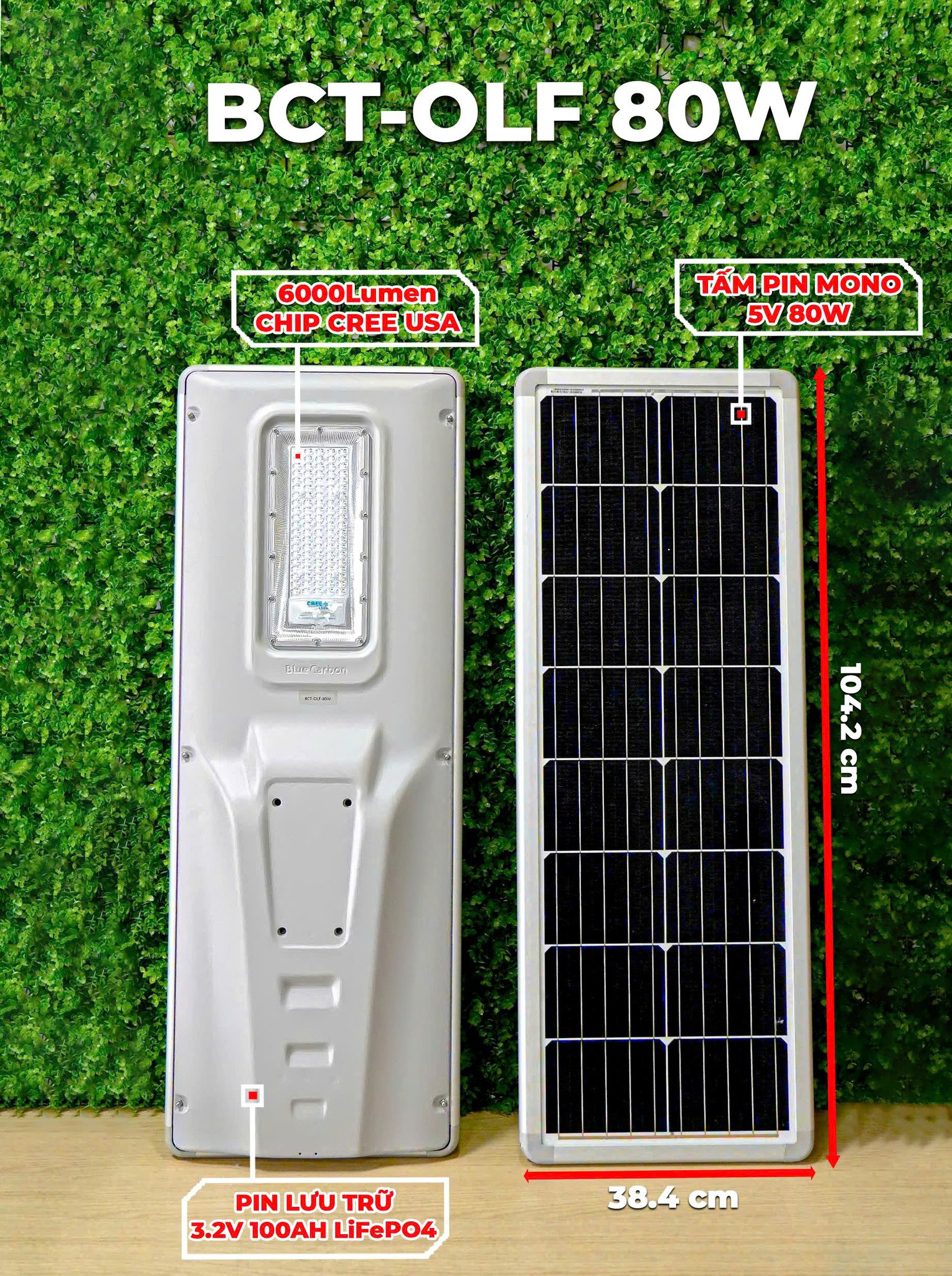 den nang luong mat troi BlueCarbon BCT-OLF 80-100-120-140 3