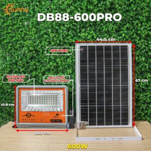 Đèn pha năng lượng mặt trời ORIANA DB88-600PRO 600W