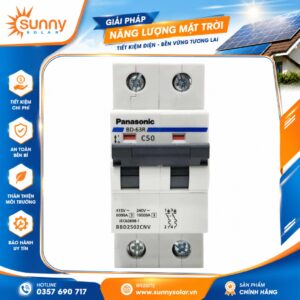 MCB Panasonic BBD2502CNV 2P 50A 6kA Chính Hãng